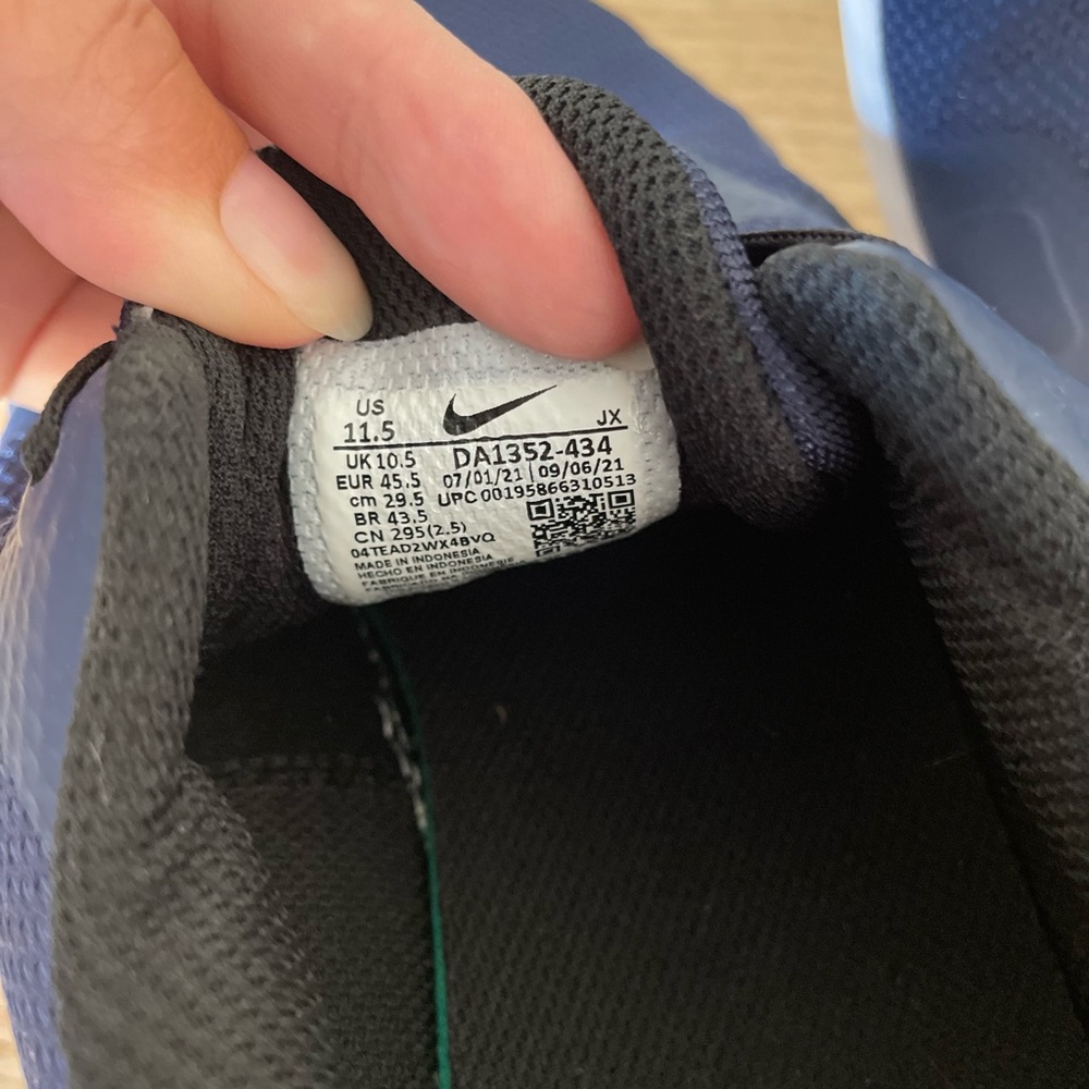 Men's Nike Nike City Rep TR Training Shoes, Size 11,5 Obsidian/Midn - Picture 4 of 7